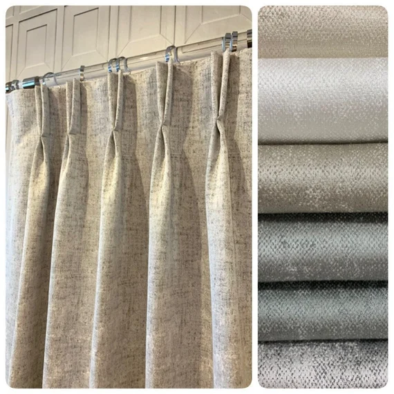 French Pleated Curtains